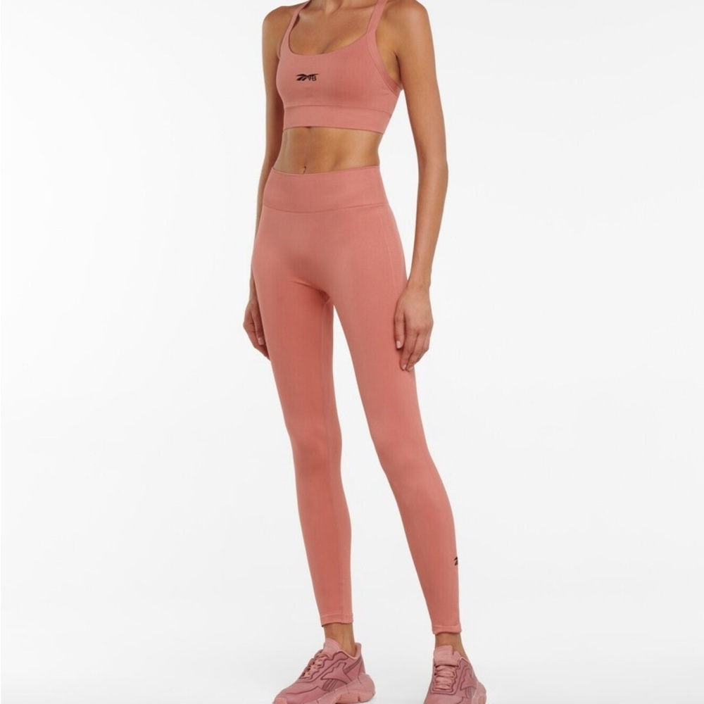 NWT Reebok x Victoria Beckham Pink Leggings